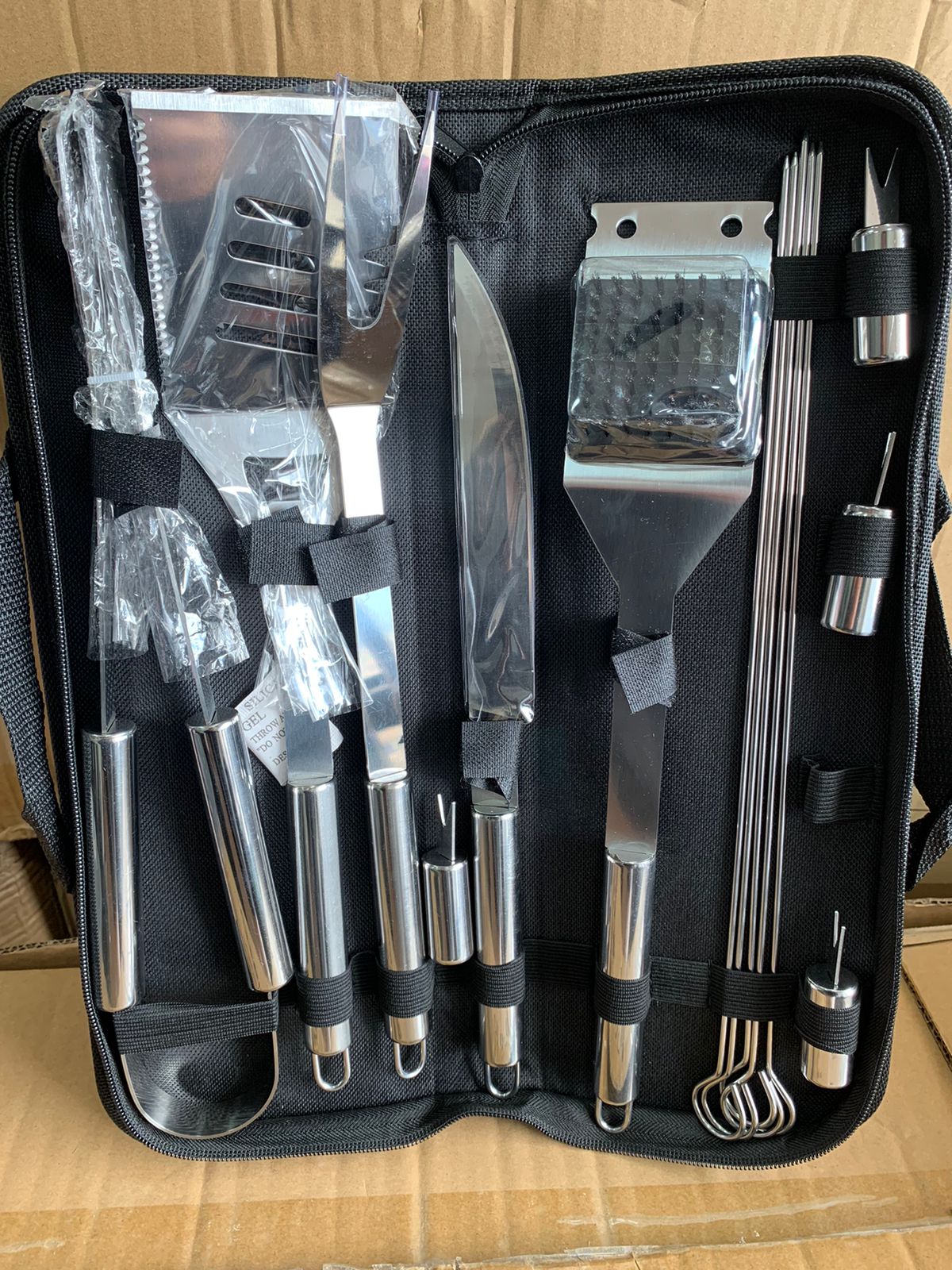 Miniatura 5 de Cesta Térmica + Set Parrillero BBQ